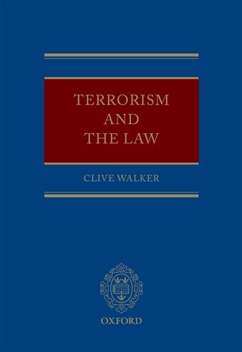 Terrorism and the Law book cover