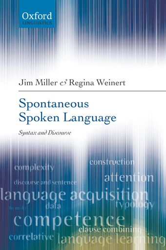 Spontaneous Spoken Language book cover