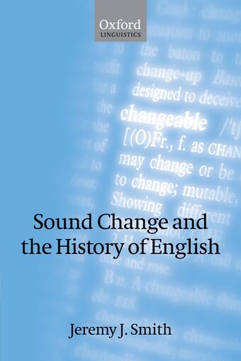 Sound Change and the History of English book cover