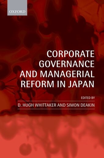 Corporate Governance and Managerial Reform in Japan book cover