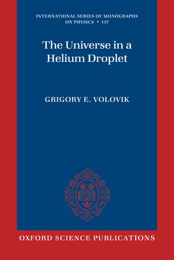The Universe in a Helium Droplet book cover
