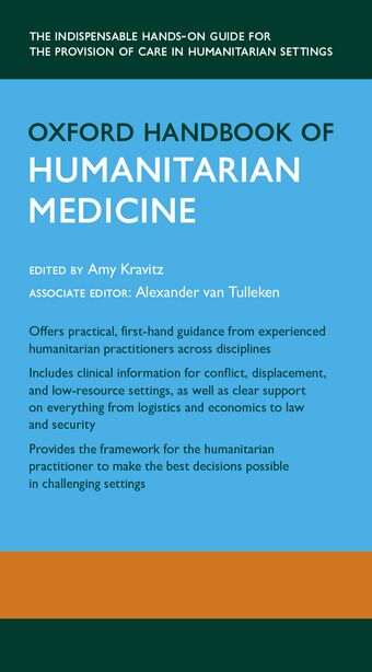 Oxford Handbook of Humanitarian Medicine book cover