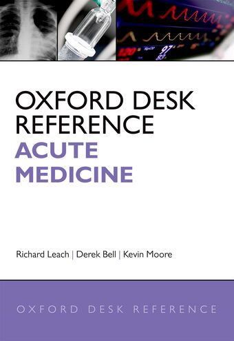 Oxford Desk Reference: Acute Medicine book cover
