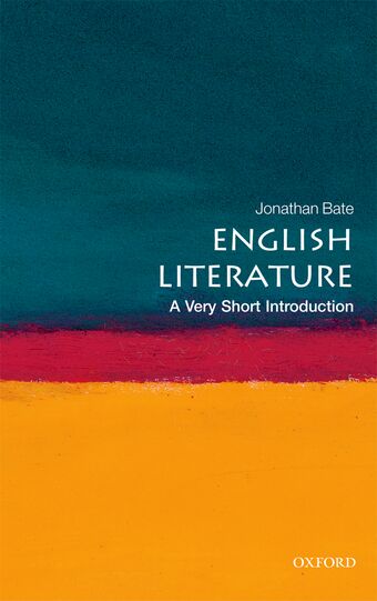 English Literature: A Very Short Introduction book cover