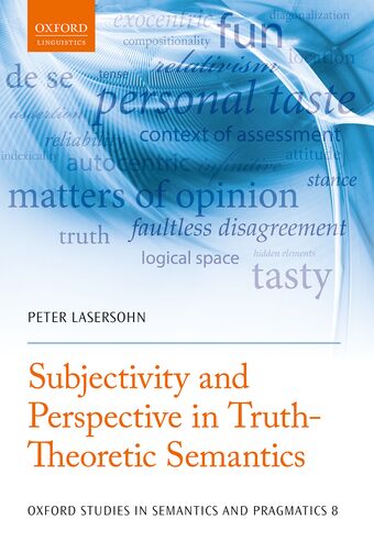 Subjectivity and Perspective in Truth-Theoretic Semantics book cover