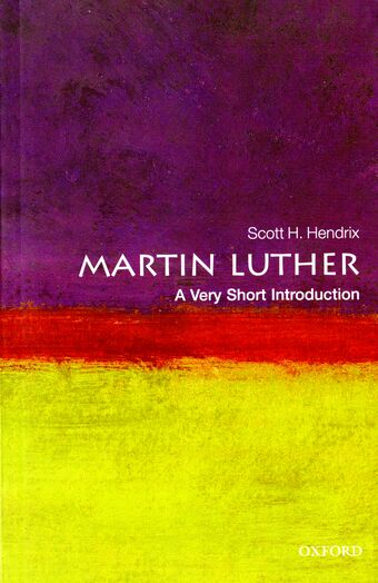 Martin Luther: A Very Short Introduction book cover