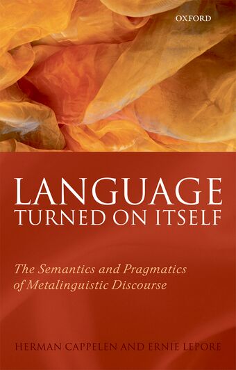 Language Turned On Itself book cover