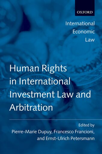 Human Rights in International Investment Law and Arbitration book cover