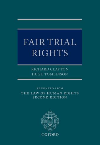 Fair Trial Rights book cover