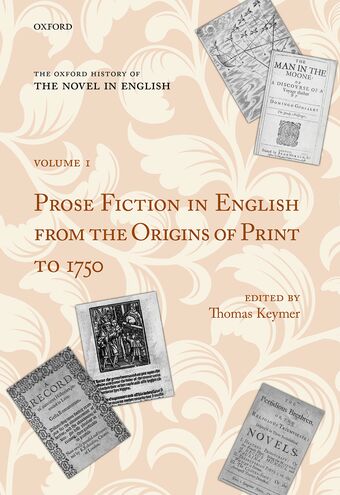 The Oxford History of the Novel in English Volume 1 book cover