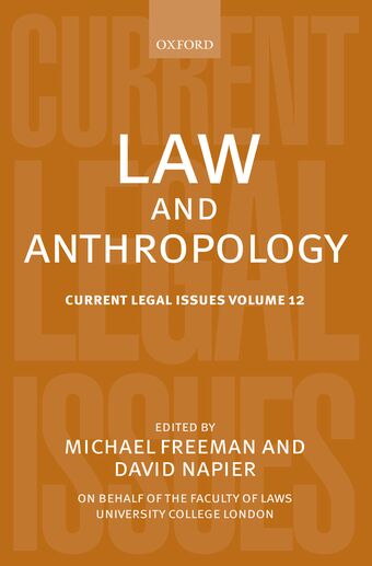 Law And Anthropology Current Legal Issues book cover