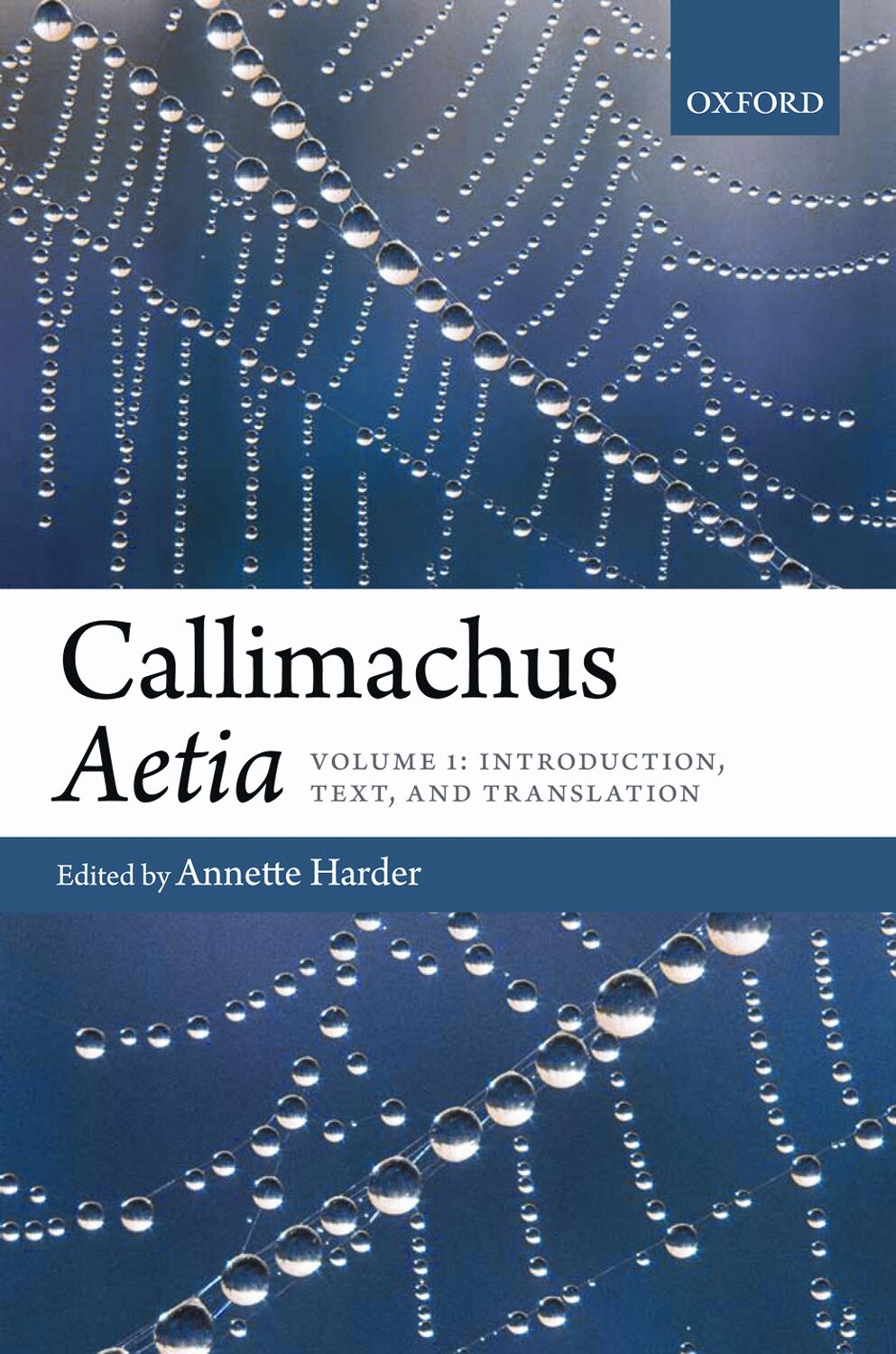 Callimachus: Aetia book cover