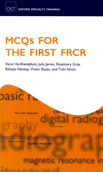 MCQs for the First FRCR book cover