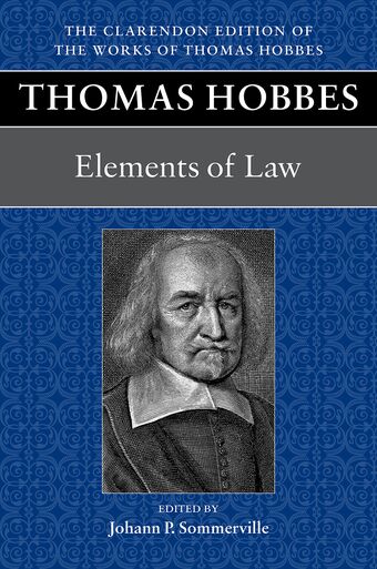 Thomas Hobbes book cover