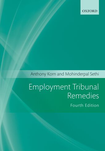 Employment Tribunal Remedies 2011-2012 book cover