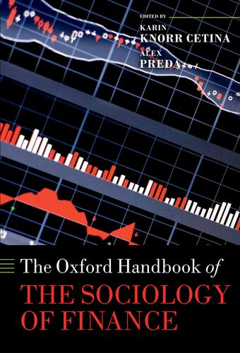 The Oxford Handbook of the Sociology of Finance book cover