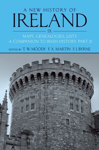 A New History of Ireland, Volume IX book cover