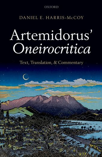 Artemidorus' Oneirocritica book cover