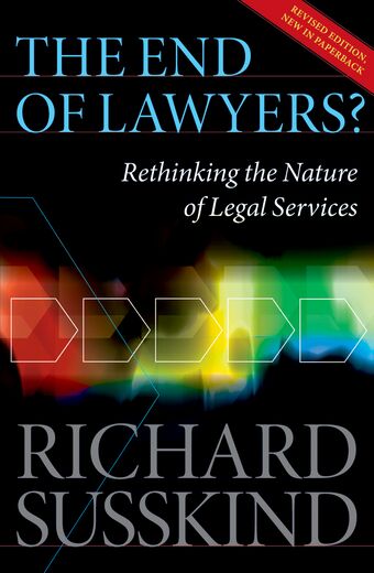 The End of Lawyers? book cover