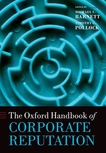The Oxford Handbook of Corporate Reputation book cover