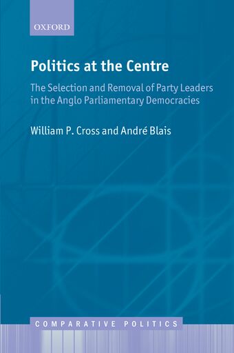 Politics at the Centre book cover