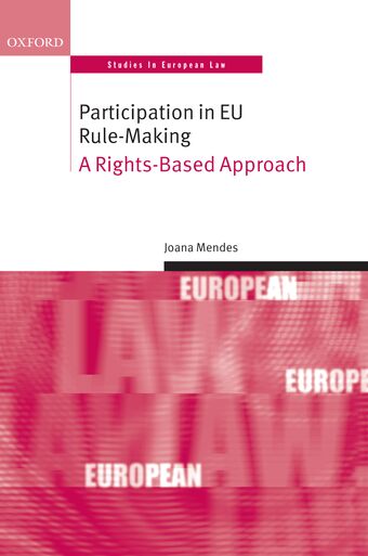 Participation in European Union Rulemaking book cover