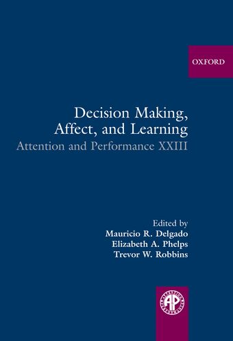 Decision Making, Affect, and Learning book cover