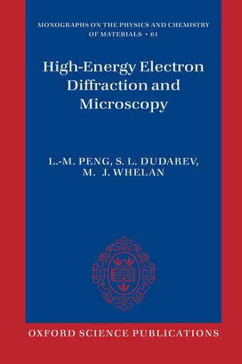 High Energy Electron Diffraction and Microscopy book cover