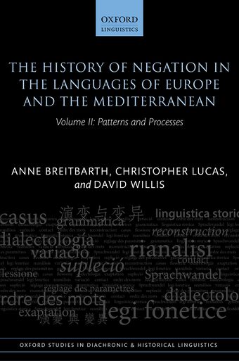 The History of Negation in the Languages of Europe and the Mediterranean book cover