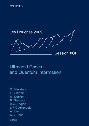 Ultracold Gases and Quantum Information book cover