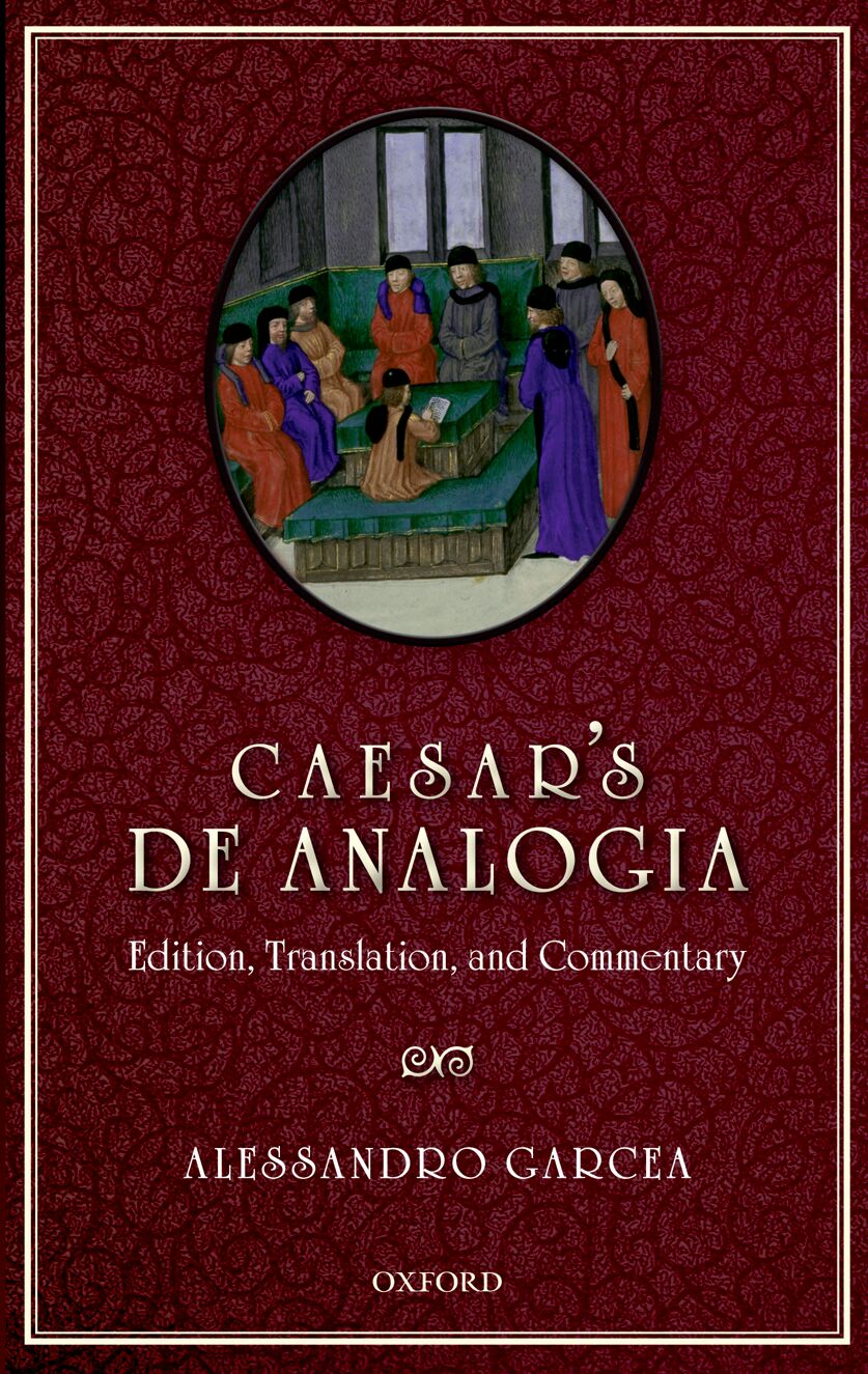 Caesar's De Analogia book cover