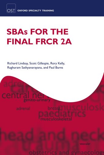 SBAs for the Final FRCR 2A book cover