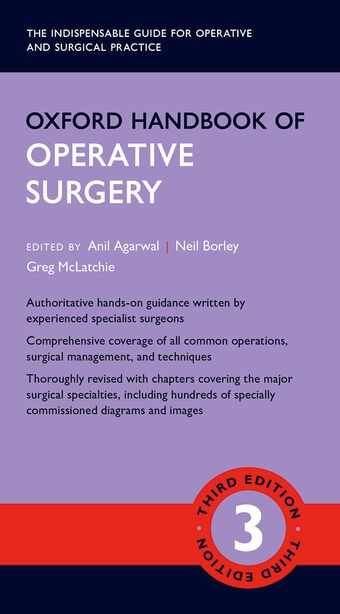 Oxford Handbook of Operative Surgery book cover