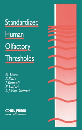Standardized Human Olfactory Thresholds book cover