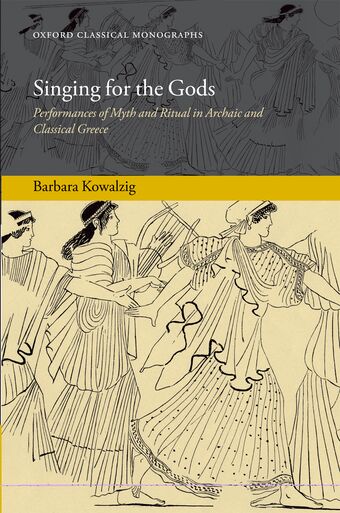 Singing for the Gods book cover