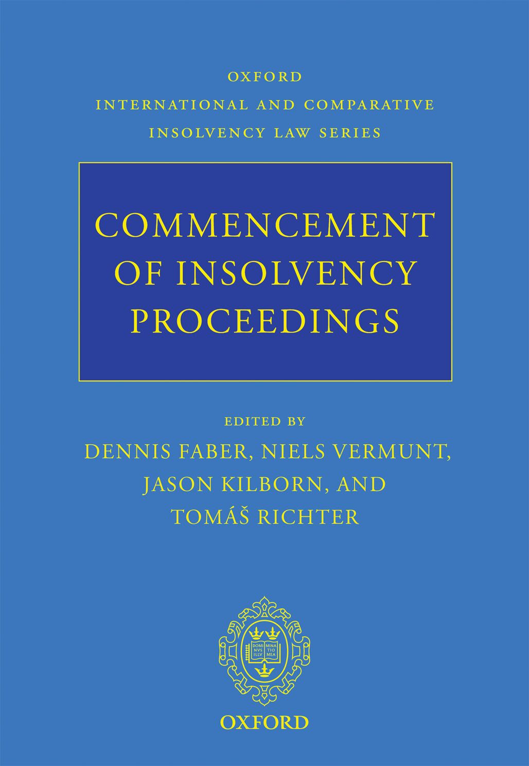 Commencement of Insolvency Proceedings book cover