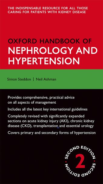 Oxford Handbook of Nephrology and Hypertension book cover