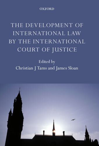 The Development of International Law by the International Court of Justice book cover