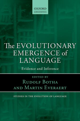 The Evolutionary Emergence of Language book cover