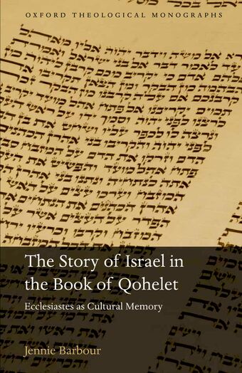 The Story of Israel in the Book of Qohelet book cover