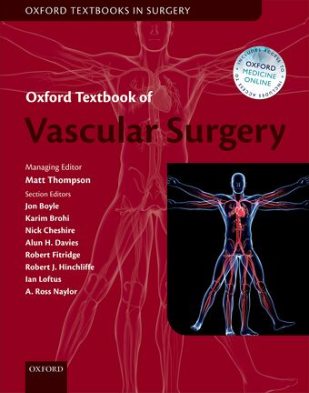 Oxford Textbook of Vascular Surgery book cover