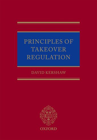 Principles of Takeover Regulation book cover