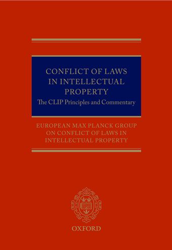 Conflict of Laws in Intellectual Property book cover