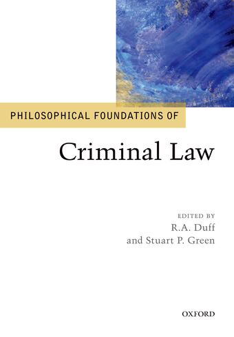 Philosophical Foundations of Criminal Law book cover