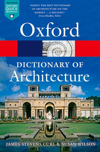 The Oxford Dictionary of Architecture book cover