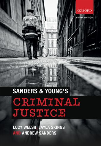 Sanders & Young's Criminal Justice book cover