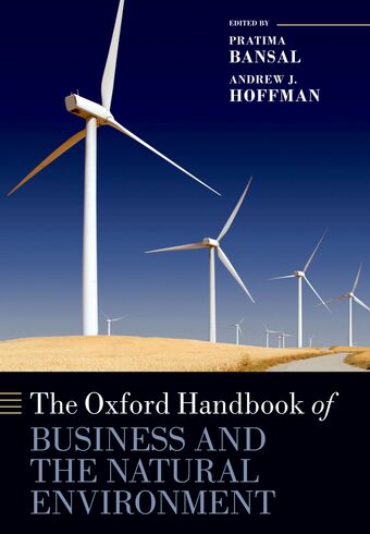 The Oxford Handbook of Business and the Natural Environment book cover