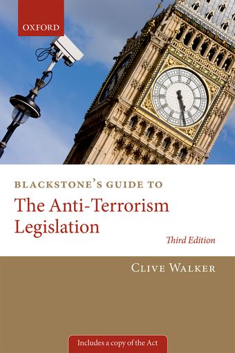Blackstone's Guide to the Anti-Terrorism Legislation book cover