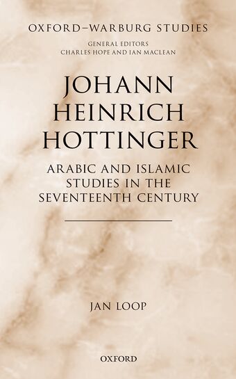 Johann Heinrich Hottinger book cover