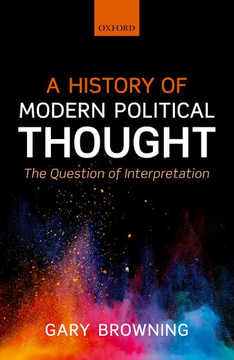 A History of Modern Political Thought book cover